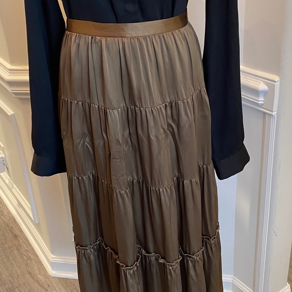 TO THE MAX New black midi skirt plus - Picture 1 of 2